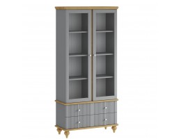  Шкаф для посуды "Рандеву" 22 серый