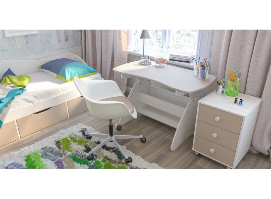 СТОЛ РЕГУЛИРУЕМЫЙ КОМБИ СТ-5, КАПУЧИНО