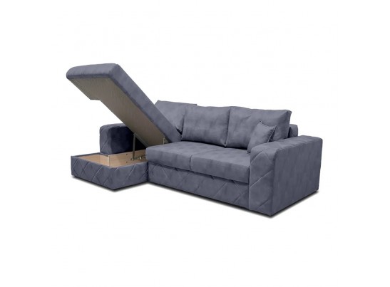 Диван Райли с локтём в оттоманке змейка+ППУ