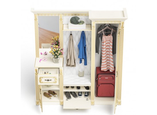 Прихожая Визит П-3 Слоновая кость в Кургане