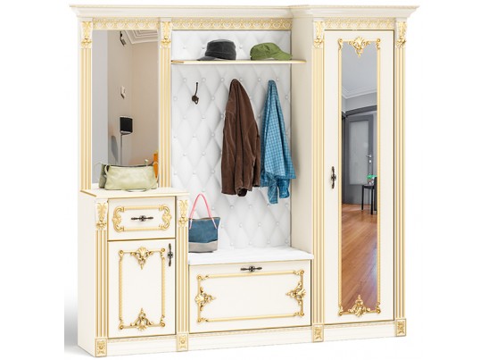 Прихожая Визит П-3 Слоновая кость в Кургане