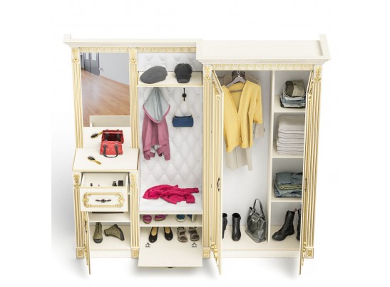 Прихожая Визит П-6 Слоновая кость в Кургане