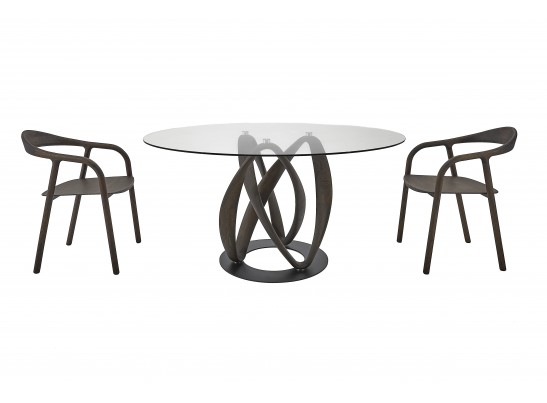 Стол обеденный "Инфинити одиночный" круглый в Кургане