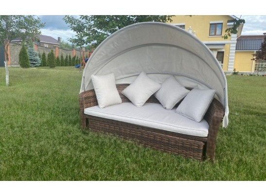 Диван-трансформер Violetta коричневый в Кургане