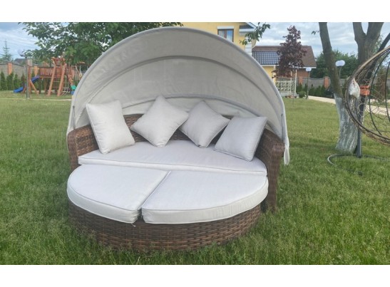 Диван-трансформер Violetta коричневый в Кургане