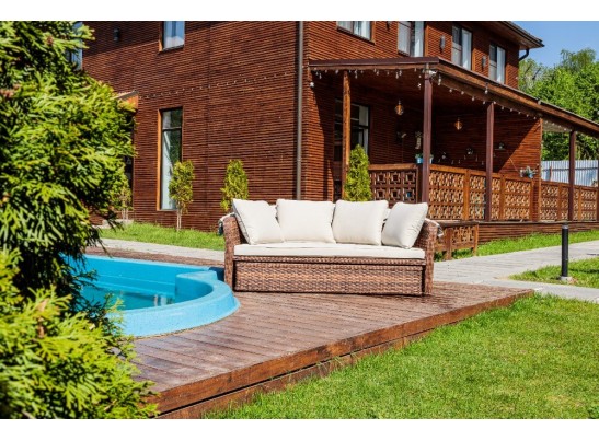 Диван-трансформер Violetta коричневый в Кургане