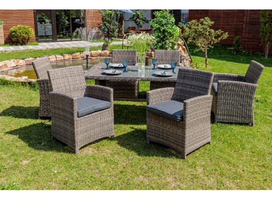 Обеденный комплект FIONA из искусственного ротанга в Кургане