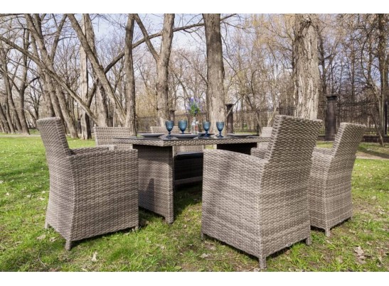 Обеденный комплект FIONA из искусственного ротанга в Кургане