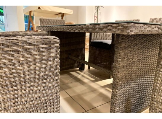 Обеденный комплект FIONA из искусственного ротанга в Кургане