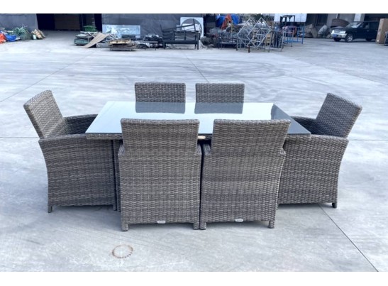 Обеденный комплект FIONA из искусственного ротанга в Кургане