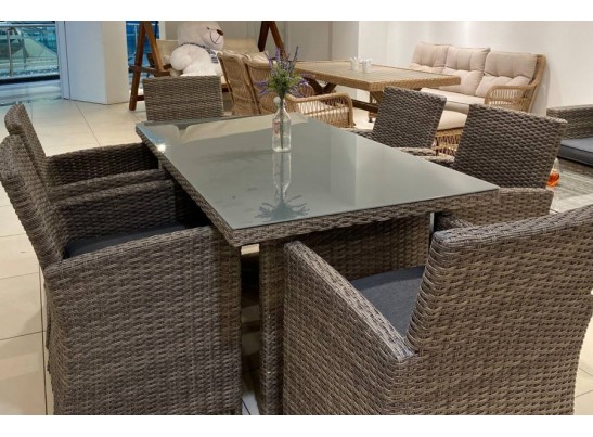 Обеденный комплект FIONA из искусственного ротанга в Кургане