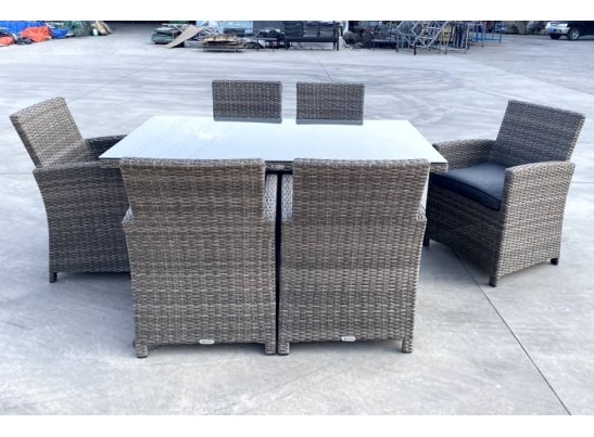 Обеденный комплект FIONA из искусственного ротанга в Кургане