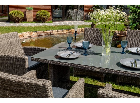 Обеденный комплект FIONA из искусственного ротанга в Кургане