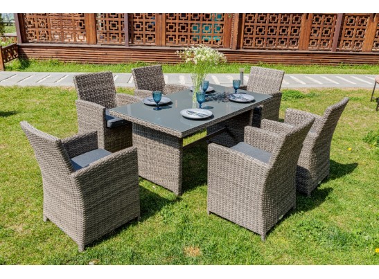 Обеденный комплект FIONA из искусственного ротанга в Кургане