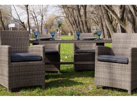 Обеденный комплект FIONA из искусственного ротанга в Кургане