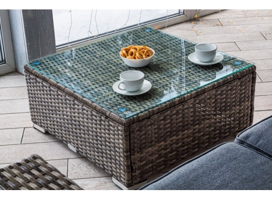 Лаунж-зона KARL с трёхместным диваном (серая) в Кургане