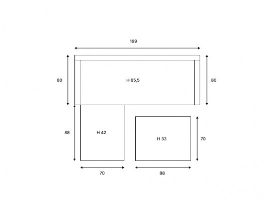 Комплект VICKY серый в Кургане