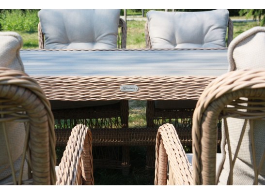 Обеденный комплект ISABELLA из искусственного ротанга в Кургане