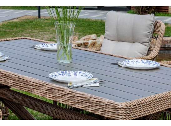 Обеденный комплект ISABELLA из искусственного ротанга в Кургане