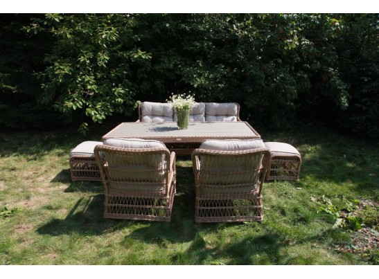 Обеденный комплект ALBERT из искусственного ротанга в Кургане