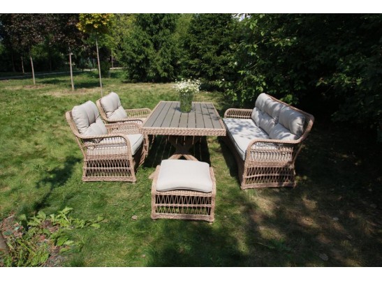 Обеденный комплект ALBERT из искусственного ротанга в Кургане