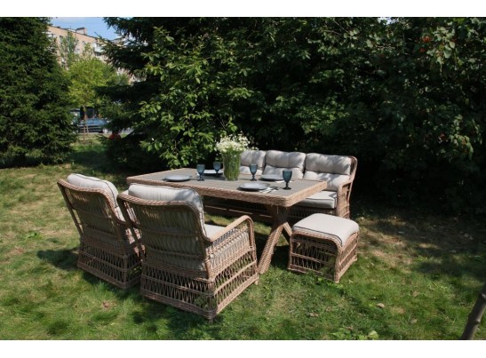 Обеденный комплект ALBERT из искусственного ротанга в Кургане