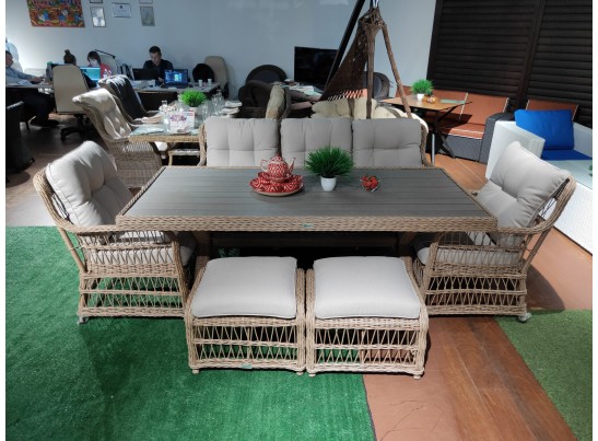 Обеденный комплект ALBERT из искусственного ротанга в Кургане