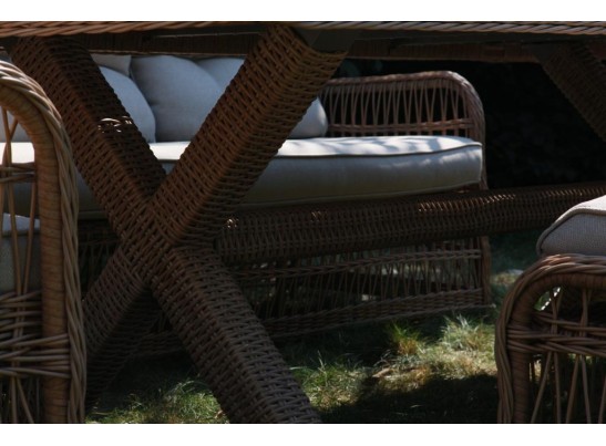 Обеденный комплект ALBERT из искусственного ротанга в Кургане