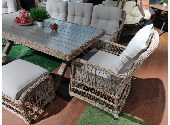 Обеденный комплект ALBERT из искусственного ротанга в Кургане