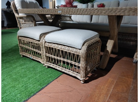 Обеденный комплект ALBERT из искусственного ротанга в Кургане