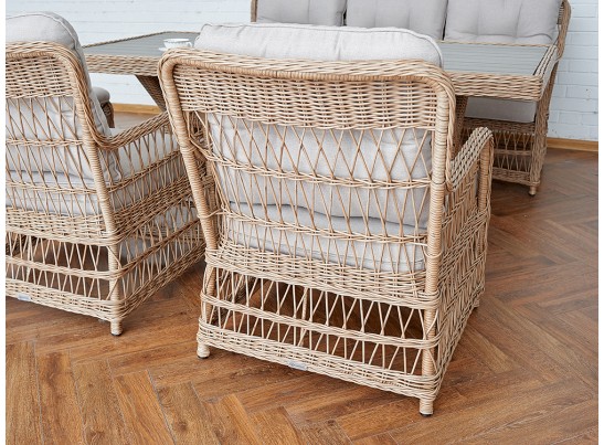 Обеденный комплект ALBERT из искусственного ротанга в Кургане