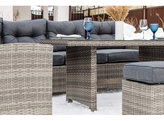 Угловой комплект Genry из искусственного ротанга в Кургане