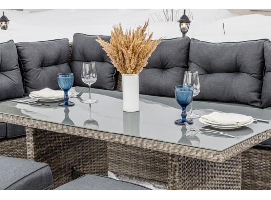 Угловой комплект Genry из искусственного ротанга в Кургане