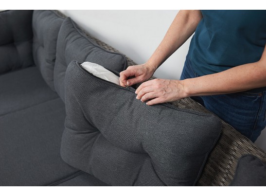 Угловой комплект Genry из искусственного ротанга в Кургане