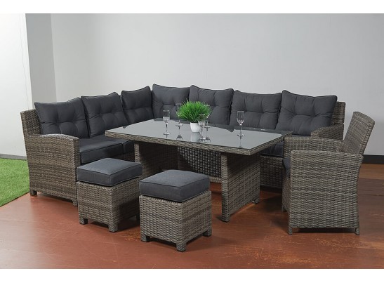 Угловой комплект Genry из искусственного ротанга в Кургане