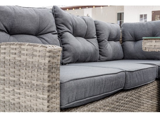 Угловой комплект Genry из искусственного ротанга в Кургане