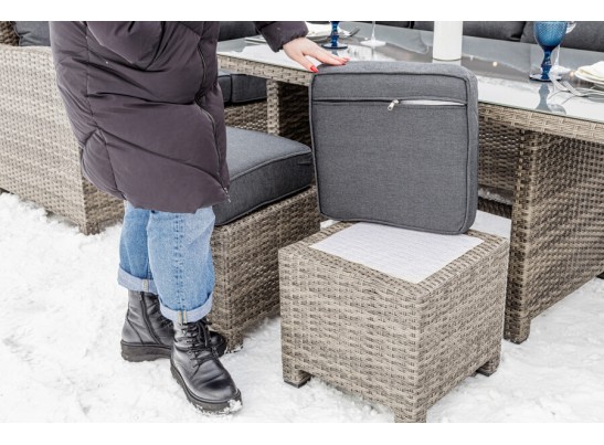 Угловой комплект Genry из искусственного ротанга в Кургане