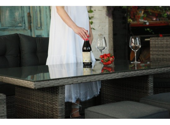 Угловой комплект Genry из искусственного ротанга в Кургане