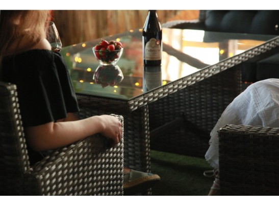 Угловой комплект Genry из искусственного ротанга в Кургане