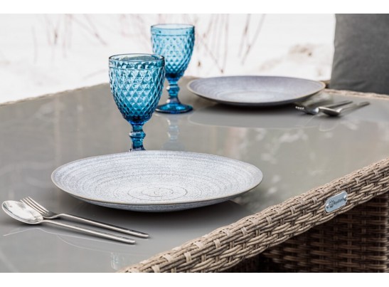 ZORRO серый комплект мебели из искусственного ротанга в Кургане