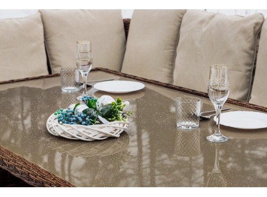 ZORRO коричневый комплект мебели из искусственного ротанга в Кургане