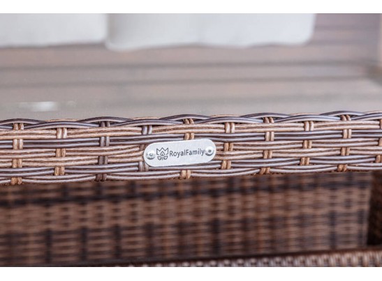 ZORRO коричневый комплект мебели из искусственного ротанга в Кургане