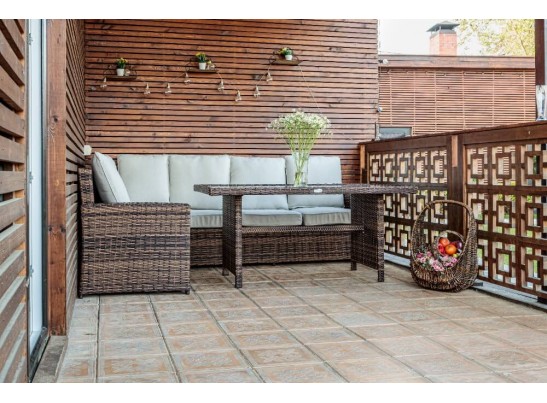 ZORRO коричневый комплект мебели из искусственного ротанга в Кургане