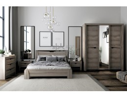 Спальня "Гарда" (возможный вариант комплектации), ясень