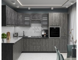 Кухня "Грей" 2420*3020 (возможный вариант комплектации)