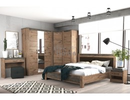 Спальня "Денвер" (возможный вариант комплектации), дуб