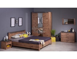 Спальня "Денвер" 2 (возможный вариант комплектации), дуб