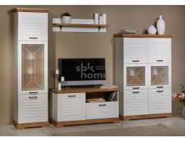 Гостиная Кантри 2 (2952*534*2104) возможный вариант комплектации