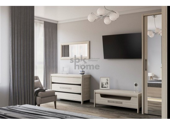 Спальня "Мале" (возможный вариант комплектации) в Кургане