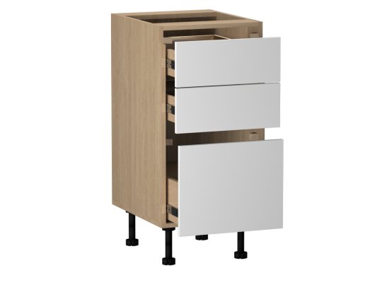 Стол с ящиками "Женева" 40 белый